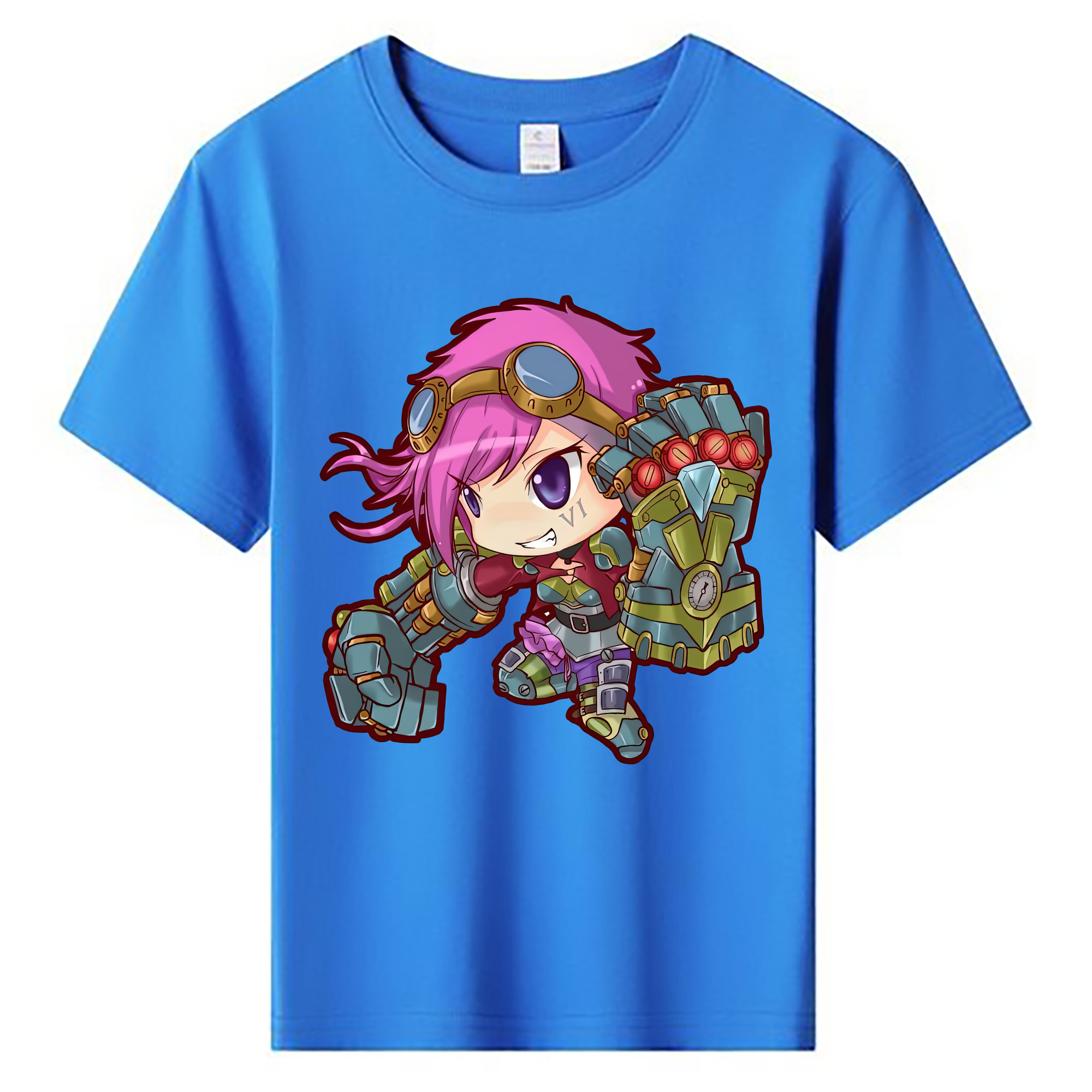 （画像用） リーグ・オブ・レジェンド League of Legends LOL 綿100％キッズTシャツ（フロントプリント）